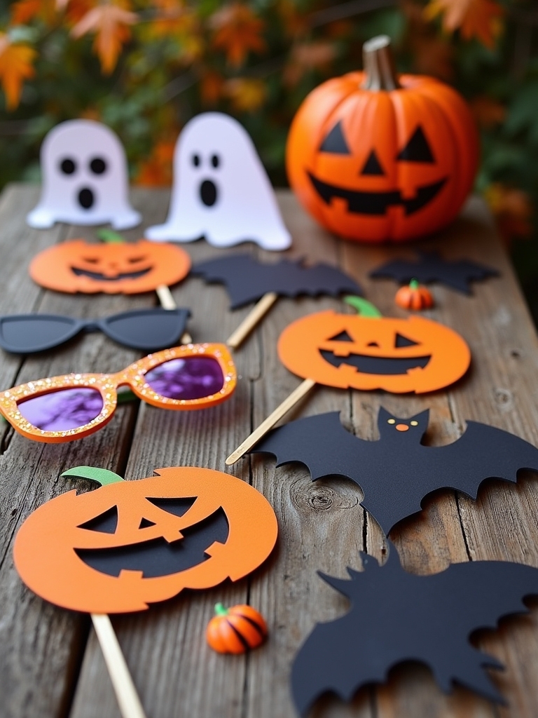 diy spooky photo booth