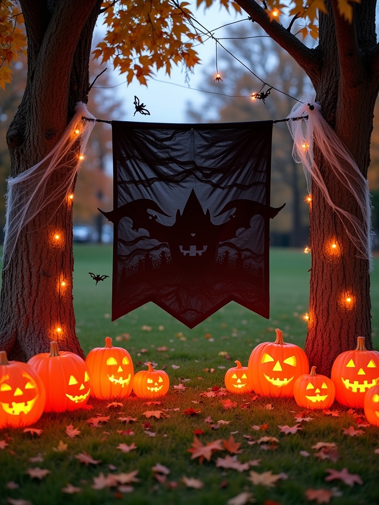 eye catching halloween banner designs