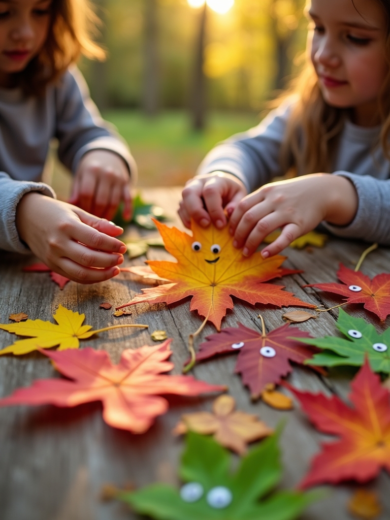 fall leaf monster craft