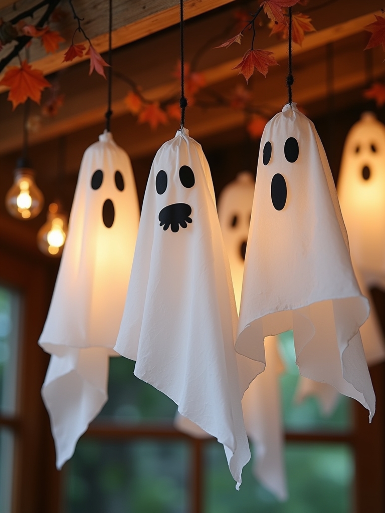 floating ghost decorations tutorial