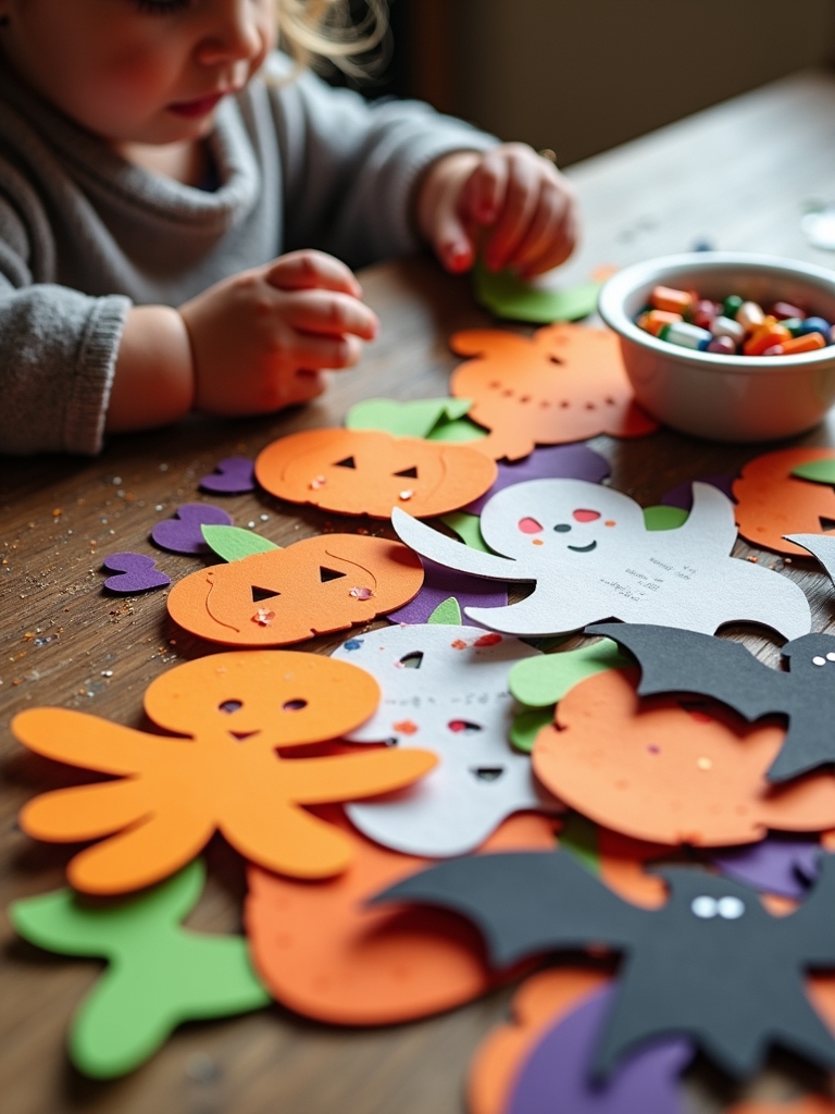 halloween cutout collage ideas
