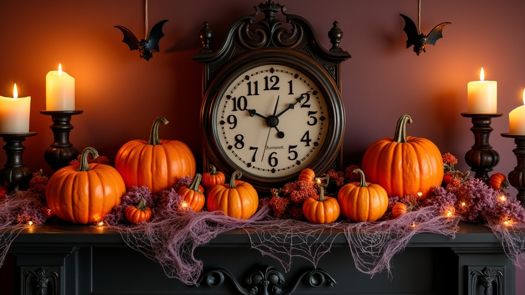 halloween mantel decor ideas