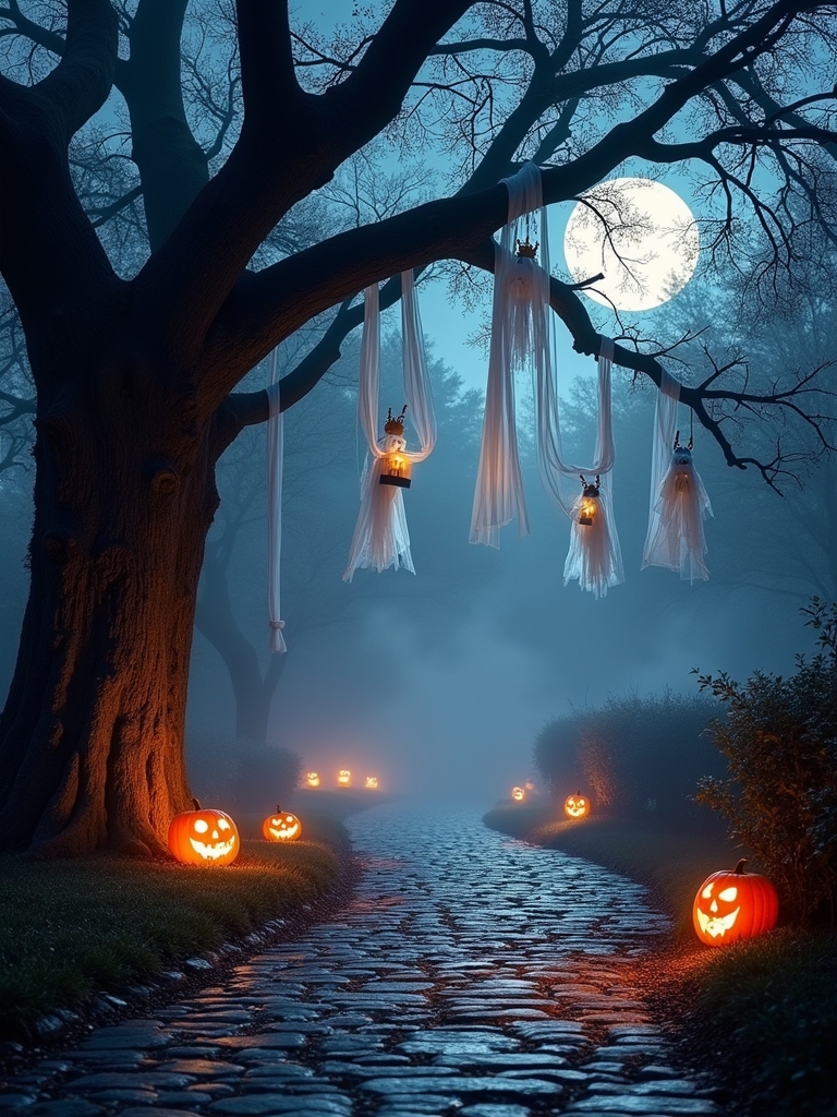 haunting yard decorations ideas