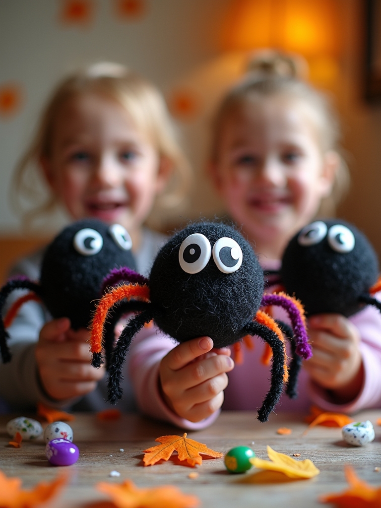 spider puppet craft activity