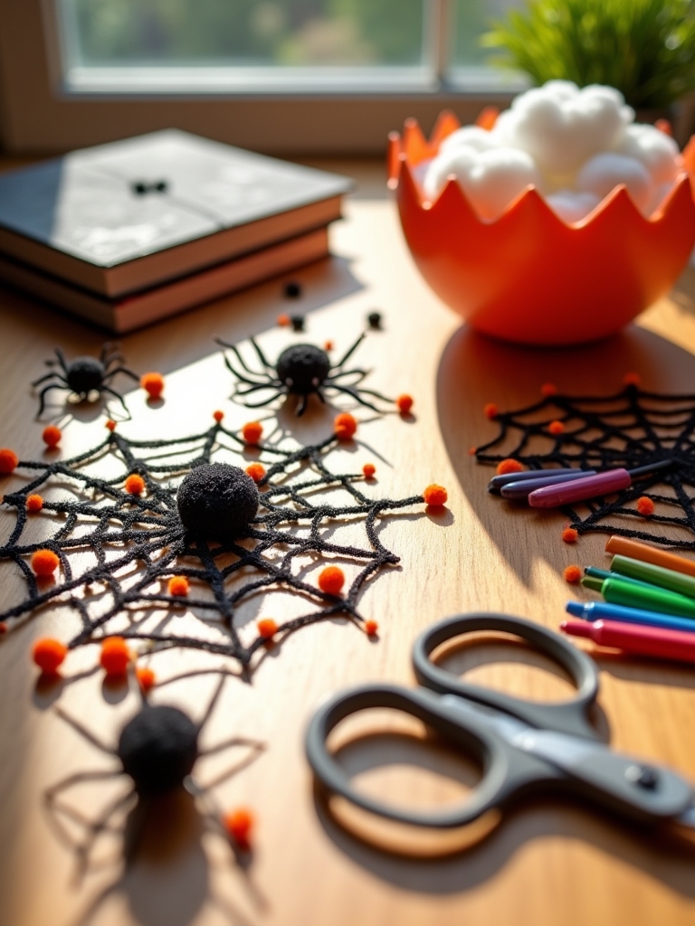 spider web craft activities