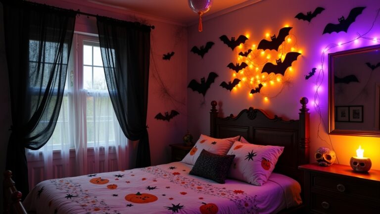 spooky bedroom decoration ideas