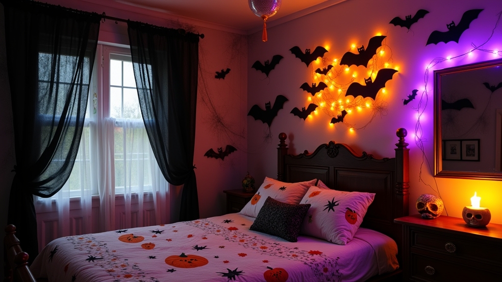 spooky bedroom decoration ideas