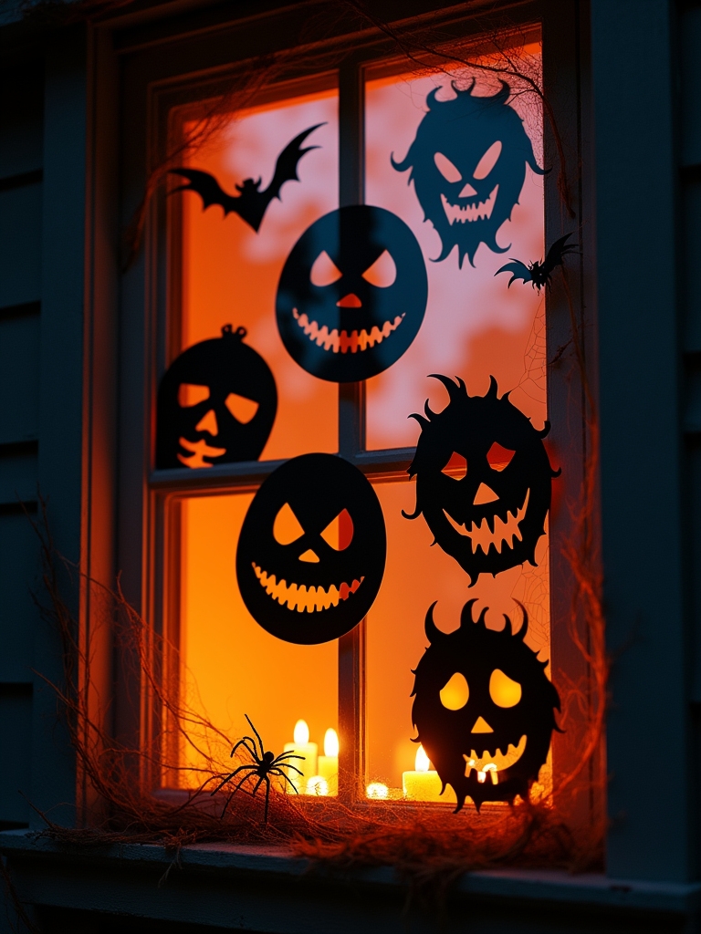 spooky halloween decor cutouts