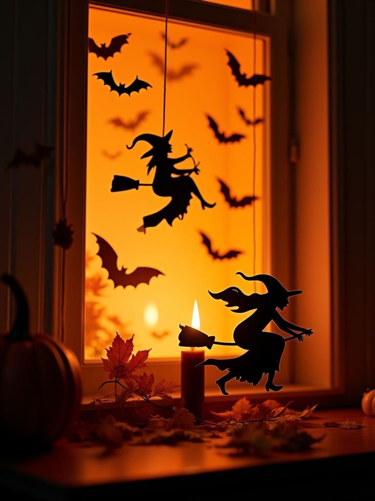 spooky silhouette crafting tips