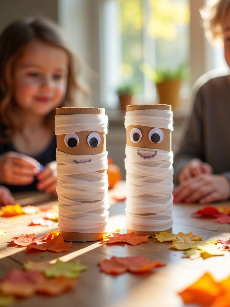 toilet paper mummy crafts