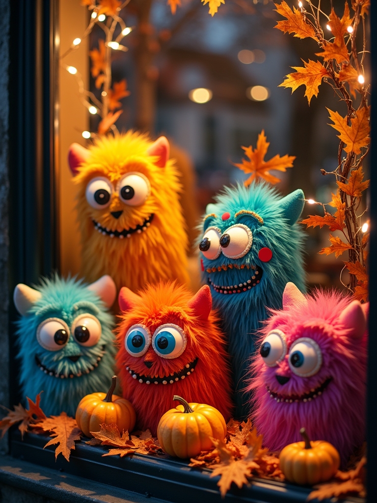 whimsical halloween monster masks