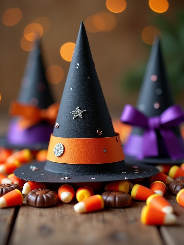 witch hat treat holders