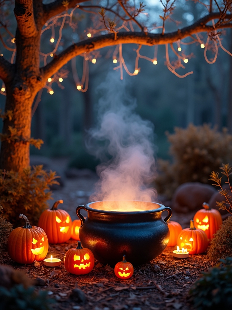 witch s cauldron halloween centerpiece