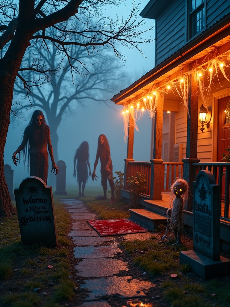 zombie invasion halloween party