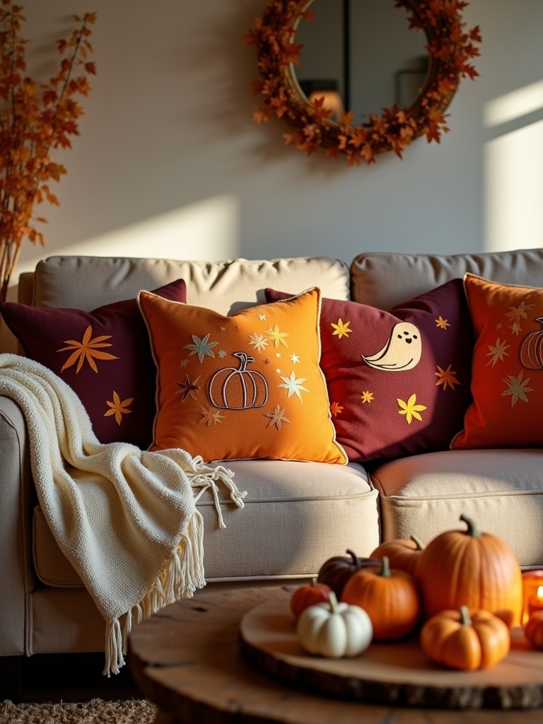 autumn hues and textures