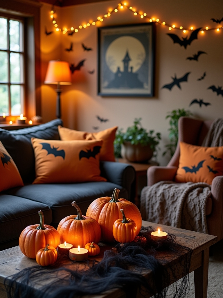 bat themed halloween decor ideas