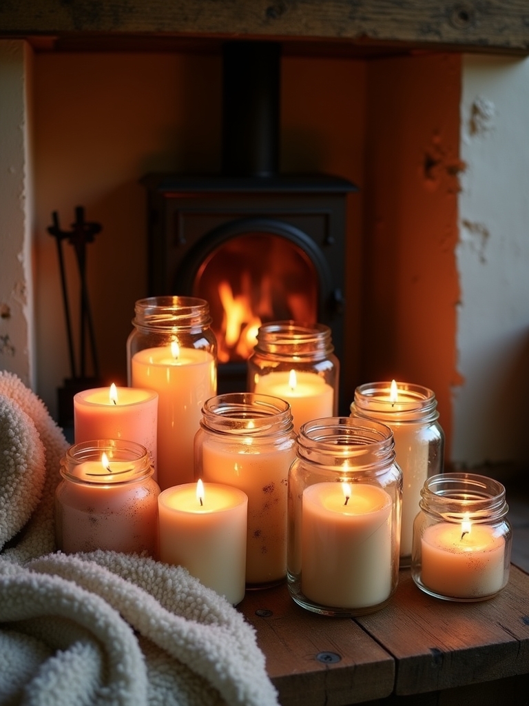 candle decor apothecary inspiration