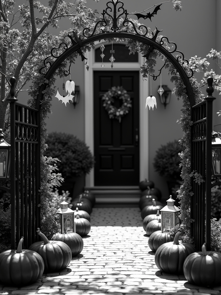 classy halloween outdoor displays