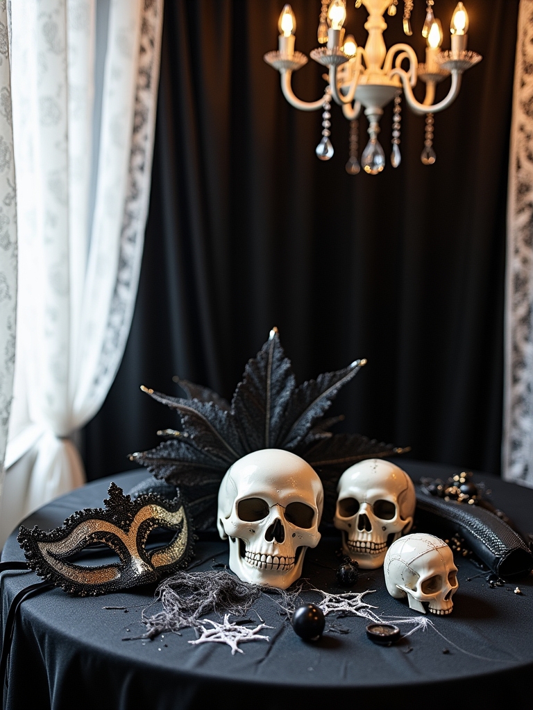 classy halloween photo booth