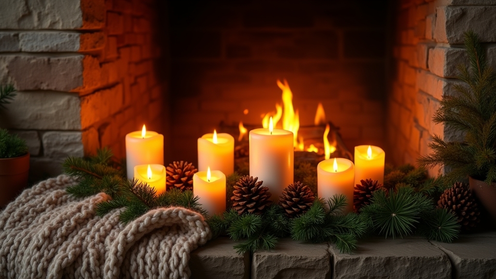 cozy candle decor ideas