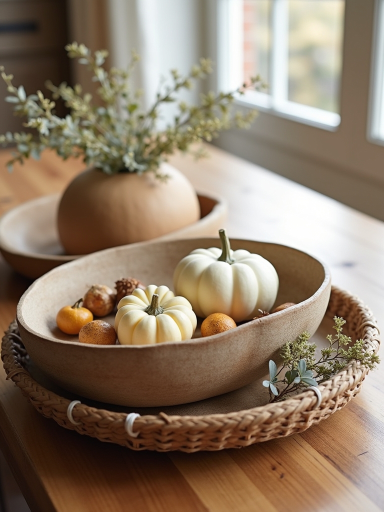 cozy fall decorative styling