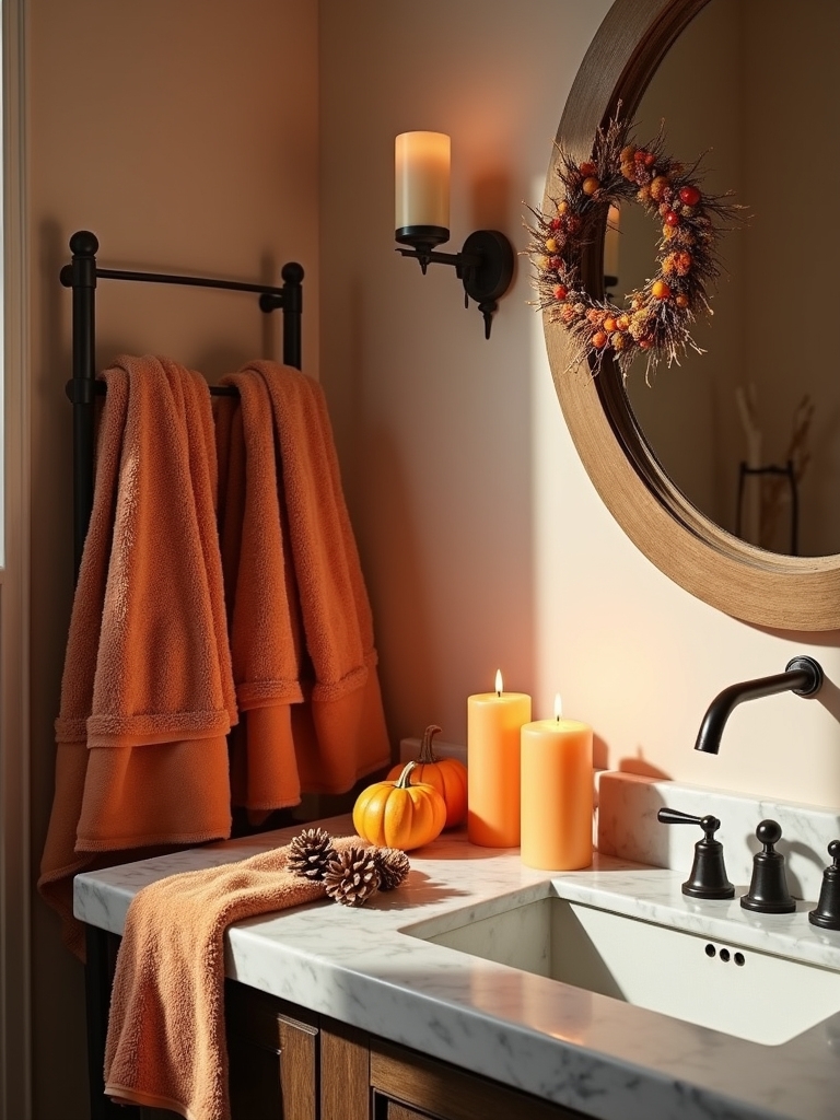cozy fall scented candles