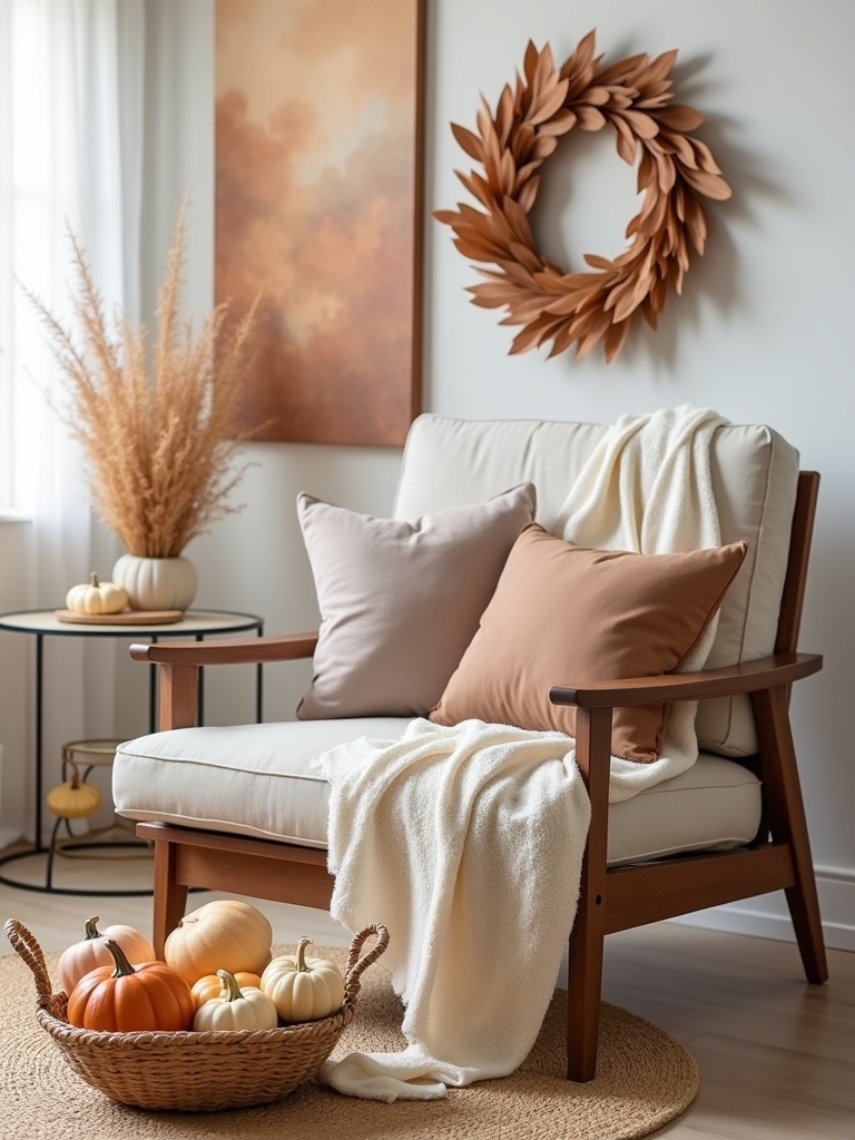 cozy warm toned wall art