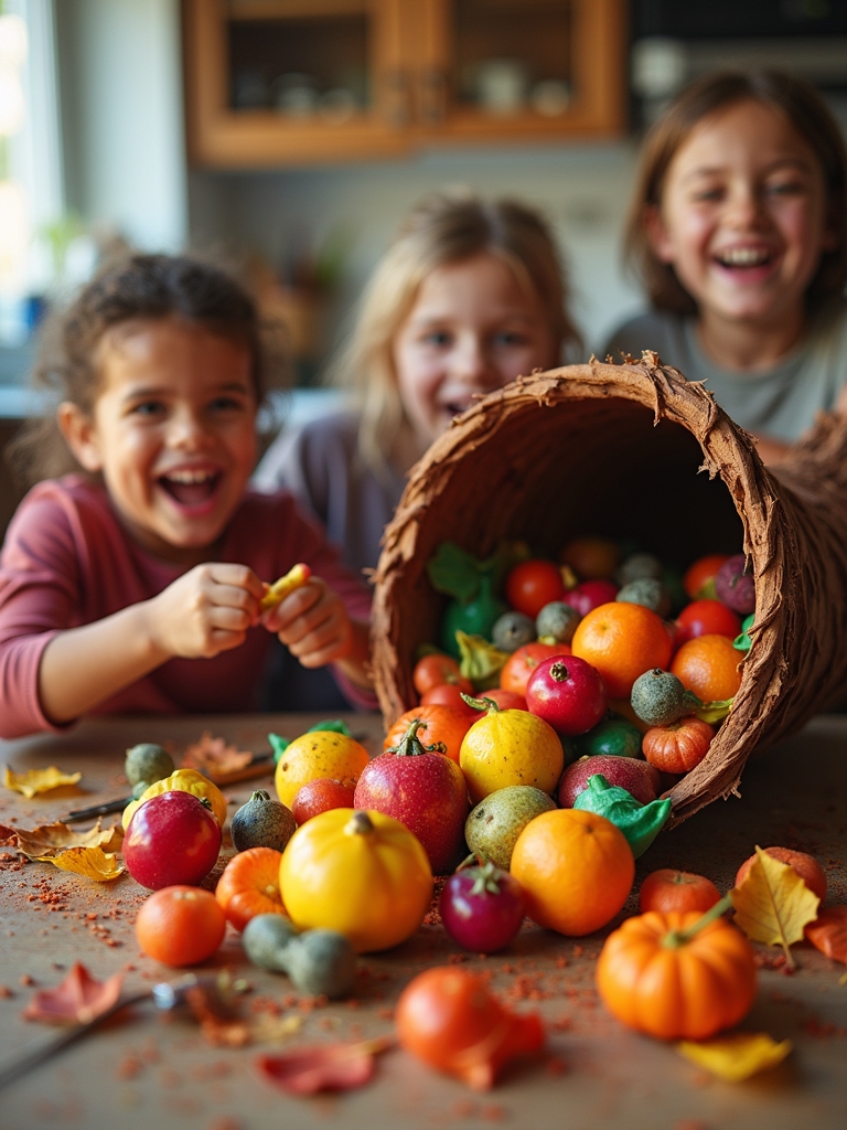 creative cornucopia craft activity