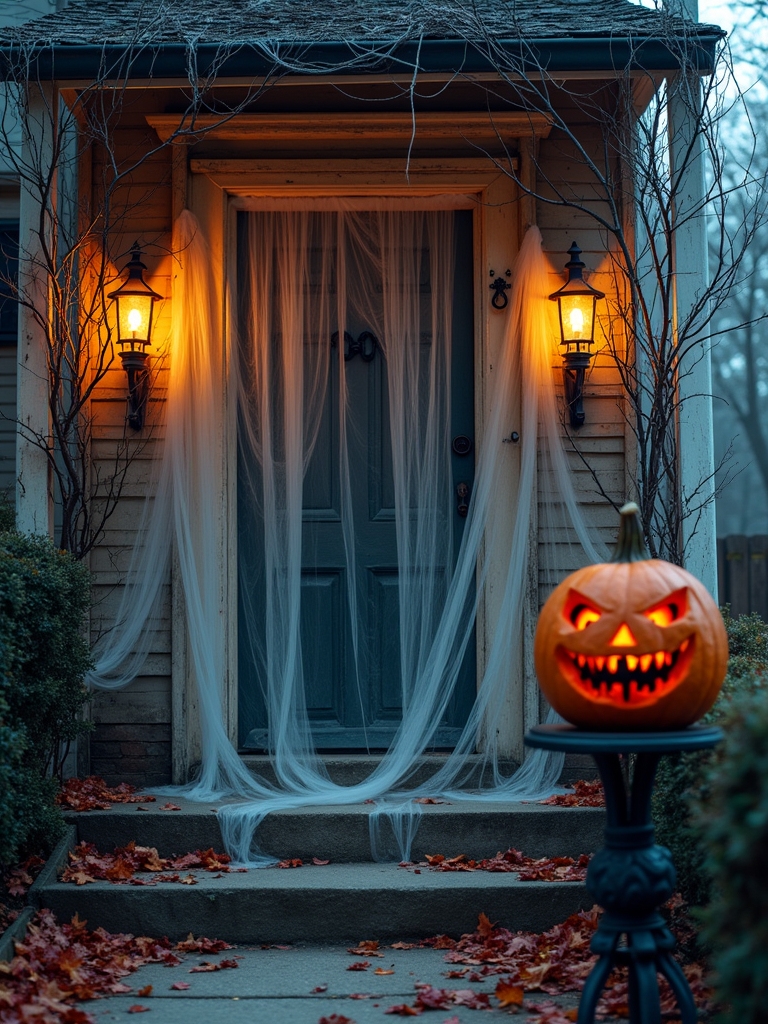eerie entryway foliage ideas