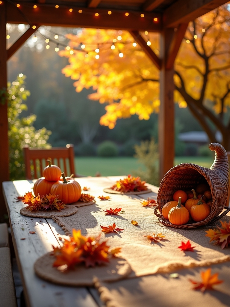 enchanting outdoor thanksgiving decorations