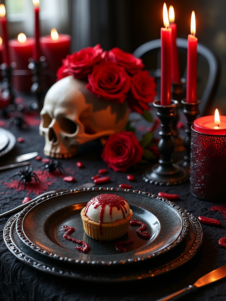gory dining space accents