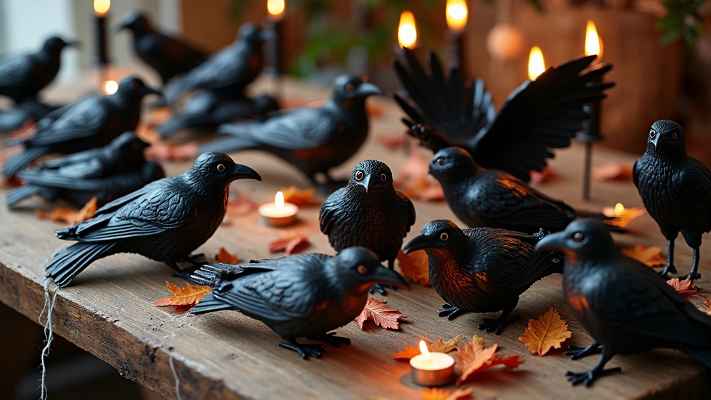 halloween crow decoration ideas