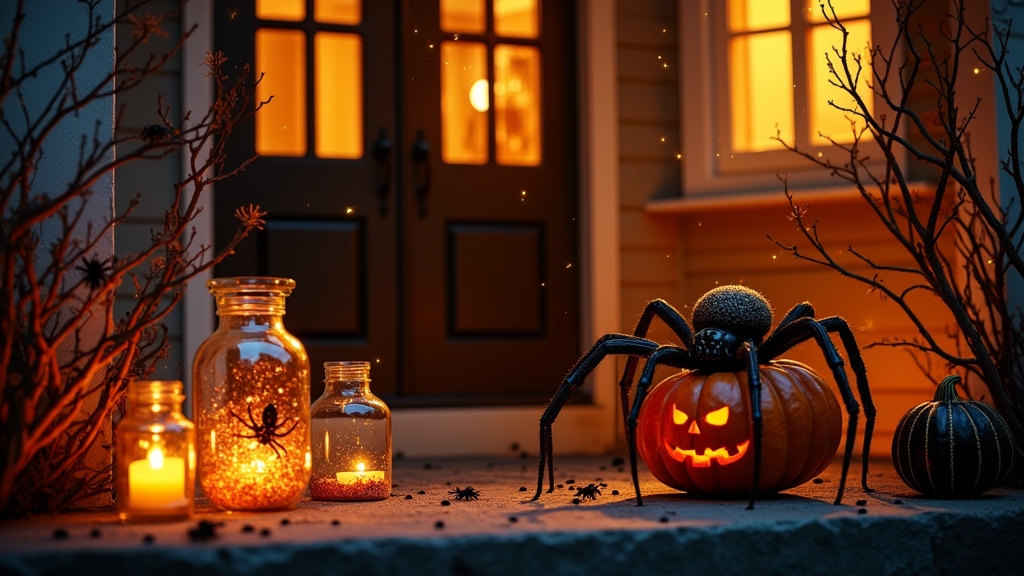 halloween spider decoration ideas