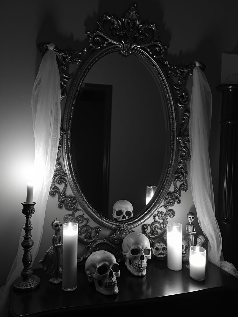 haunted mirror decor ideas
