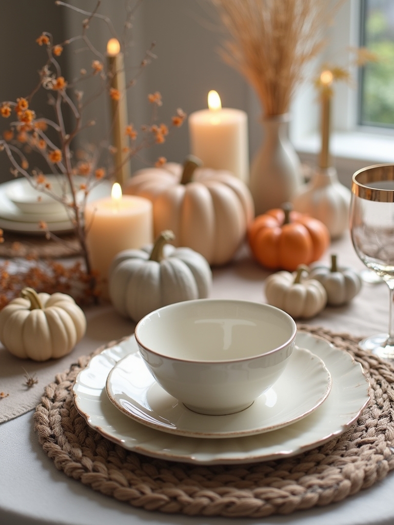 neutral dinnerware enhances gatherings