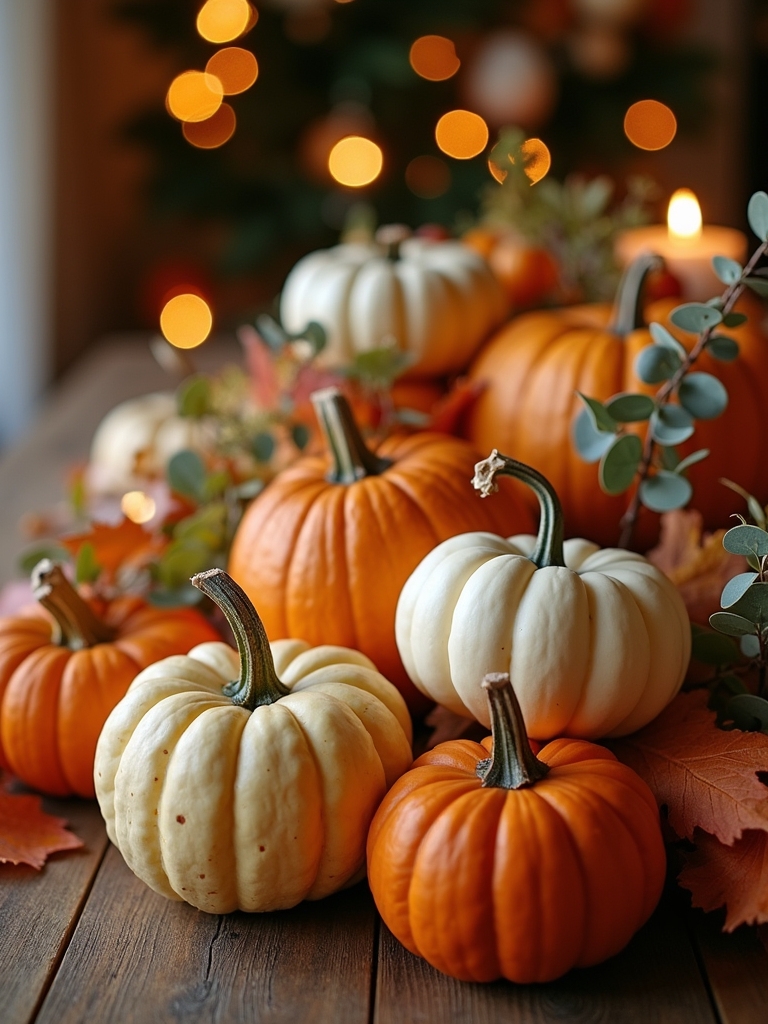 pumpkins enhance thanksgiving d cor