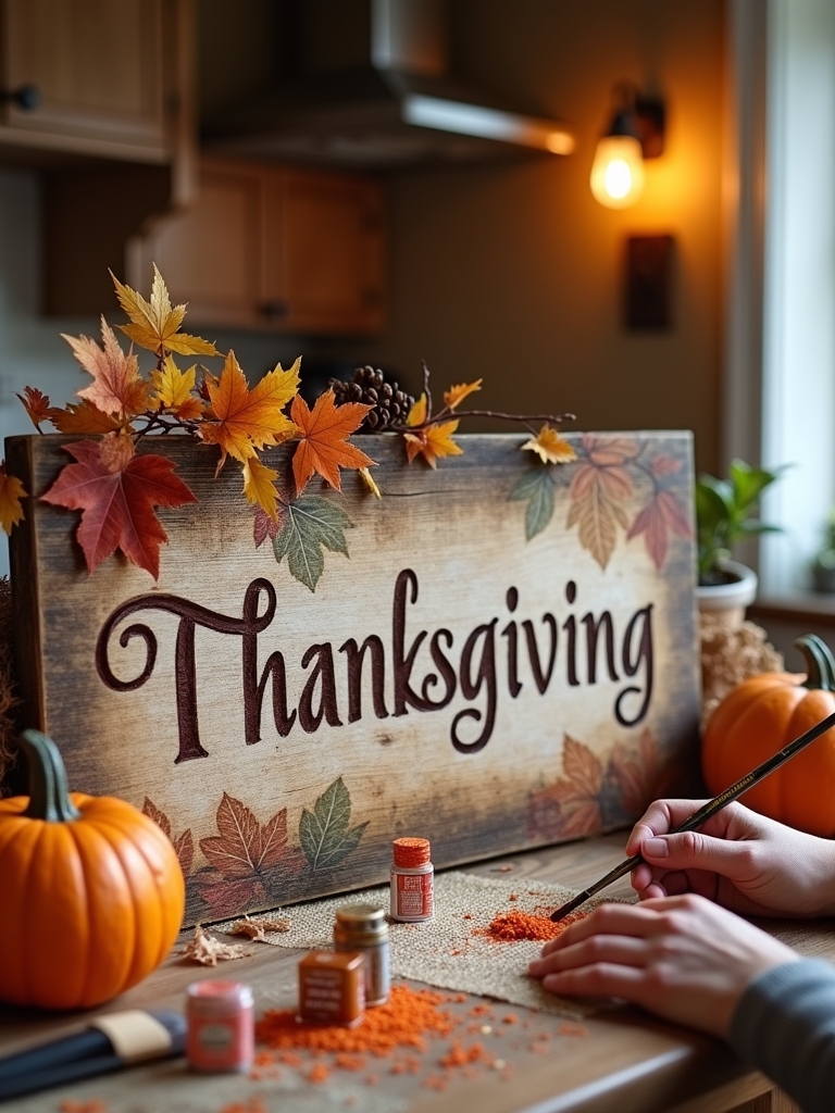 rustic charm for thanksgiving