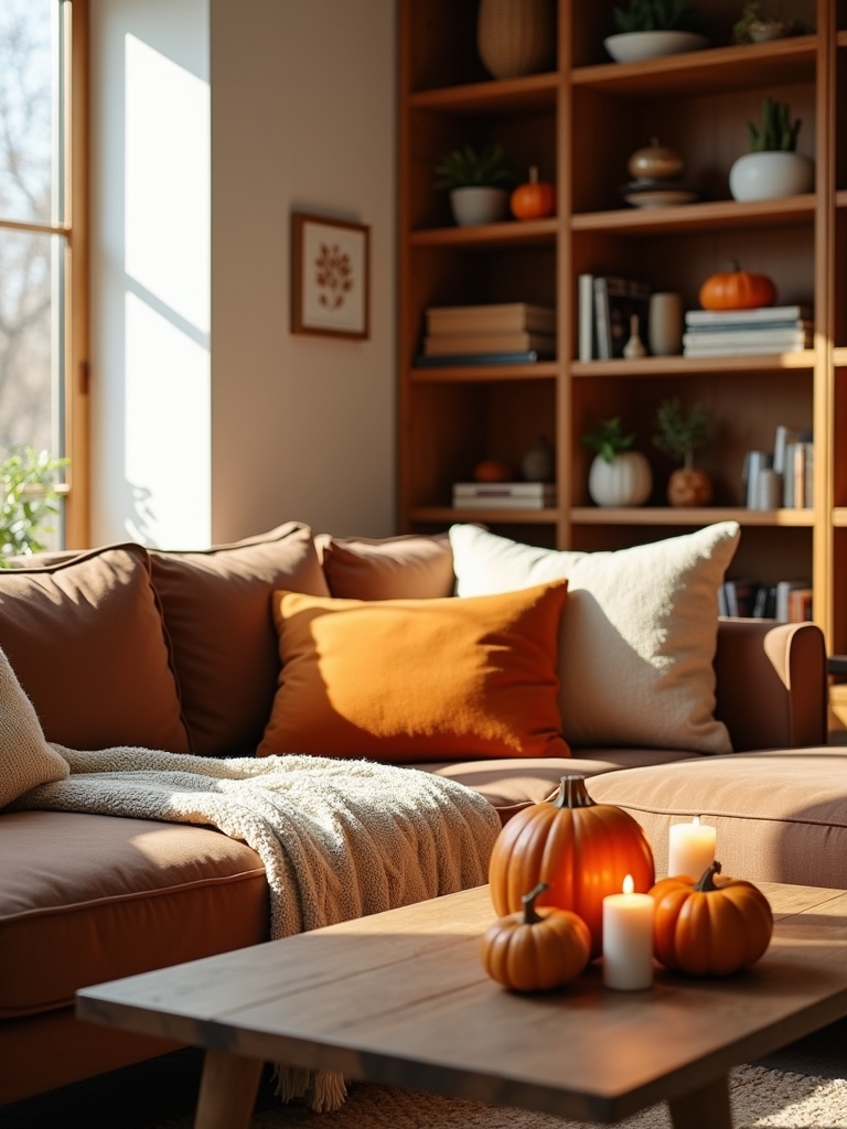 rustic warmth through wood