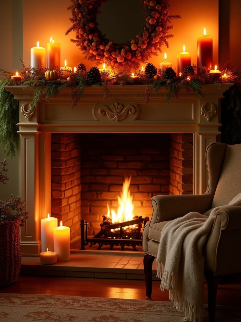seasonal candle decor ideas