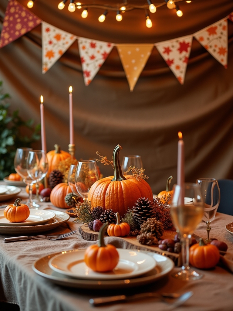 thanksgiving fabric decor ideas