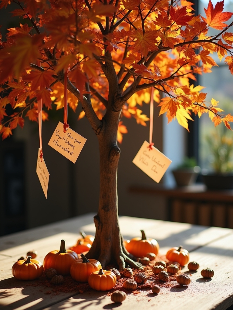 thanksgiving gratitude decoration project