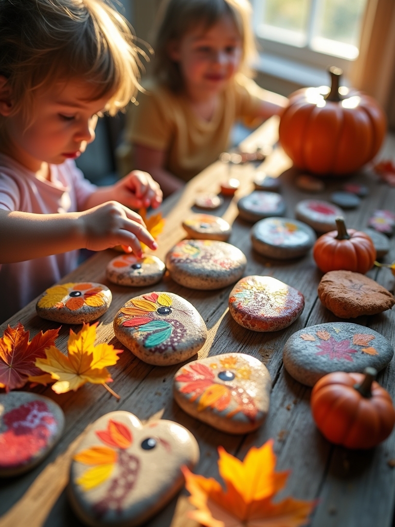 thanksgiving story stones activity
