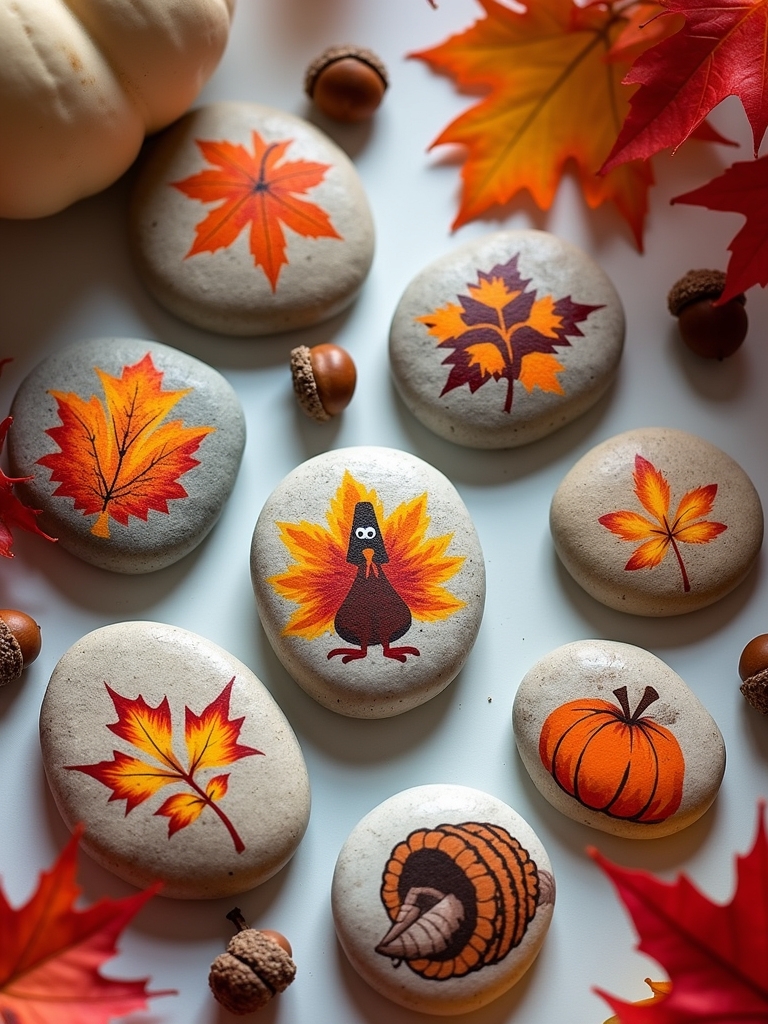 thanksgiving storytelling with stones