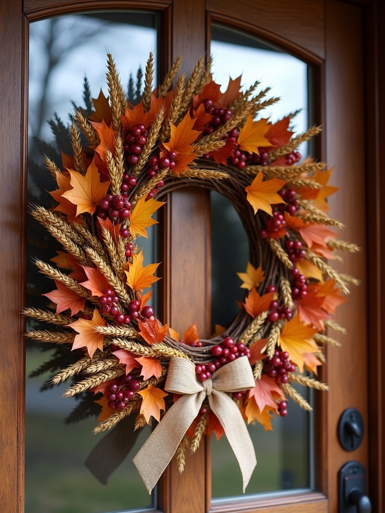 thanksgiving wreath design ideas