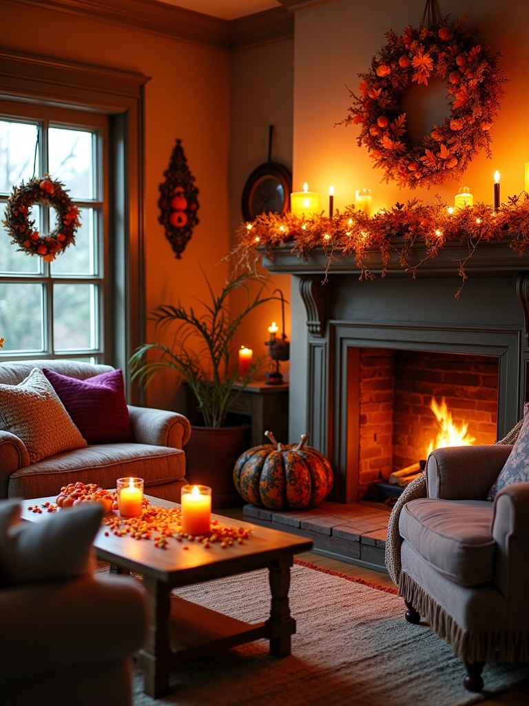 whimsical halloween wreath creation