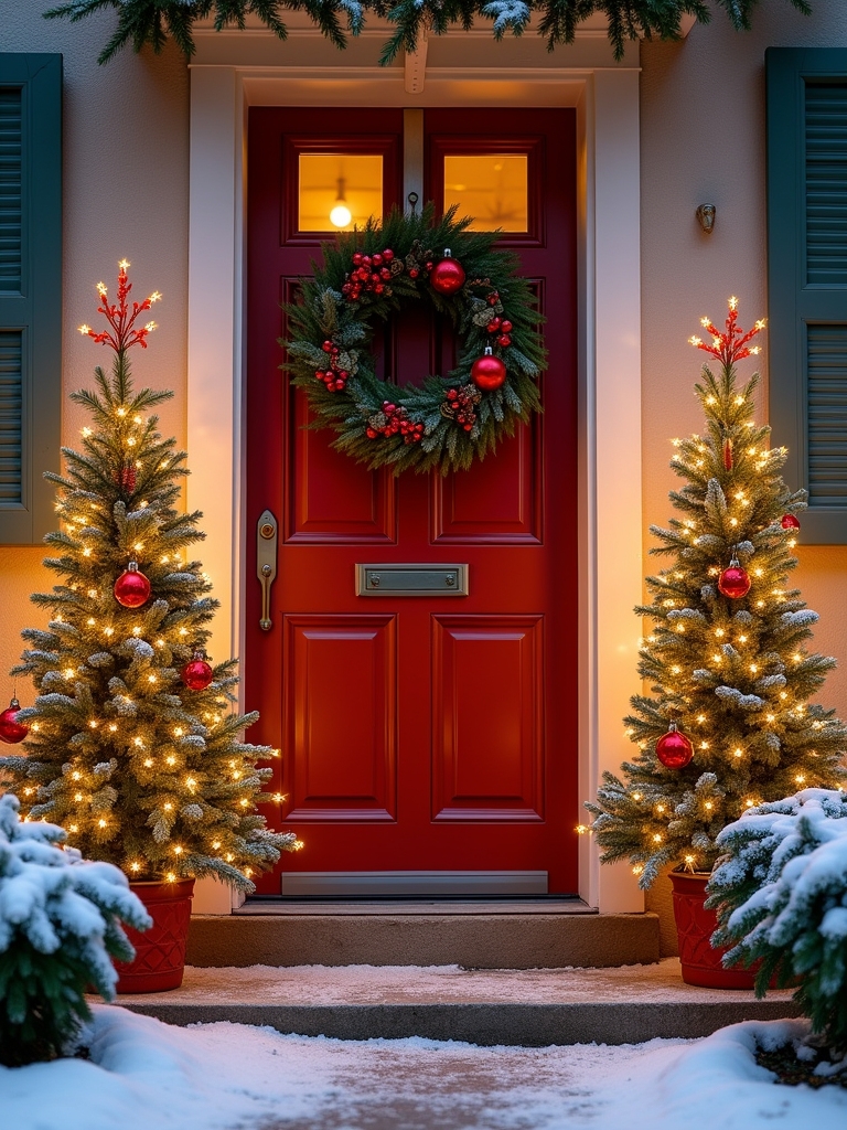 charming miniature tree accents