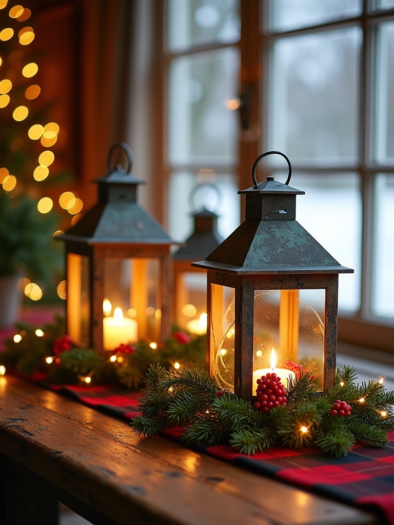 cozy farmhouse style lantern ideas