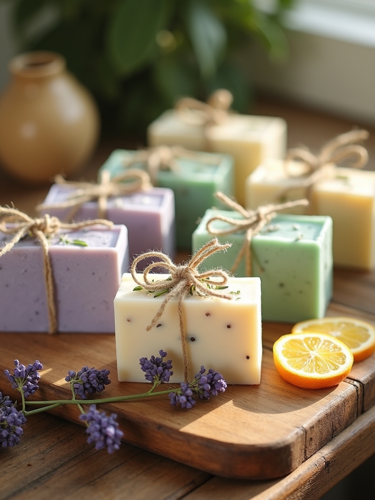 creative handcrafted soap bars