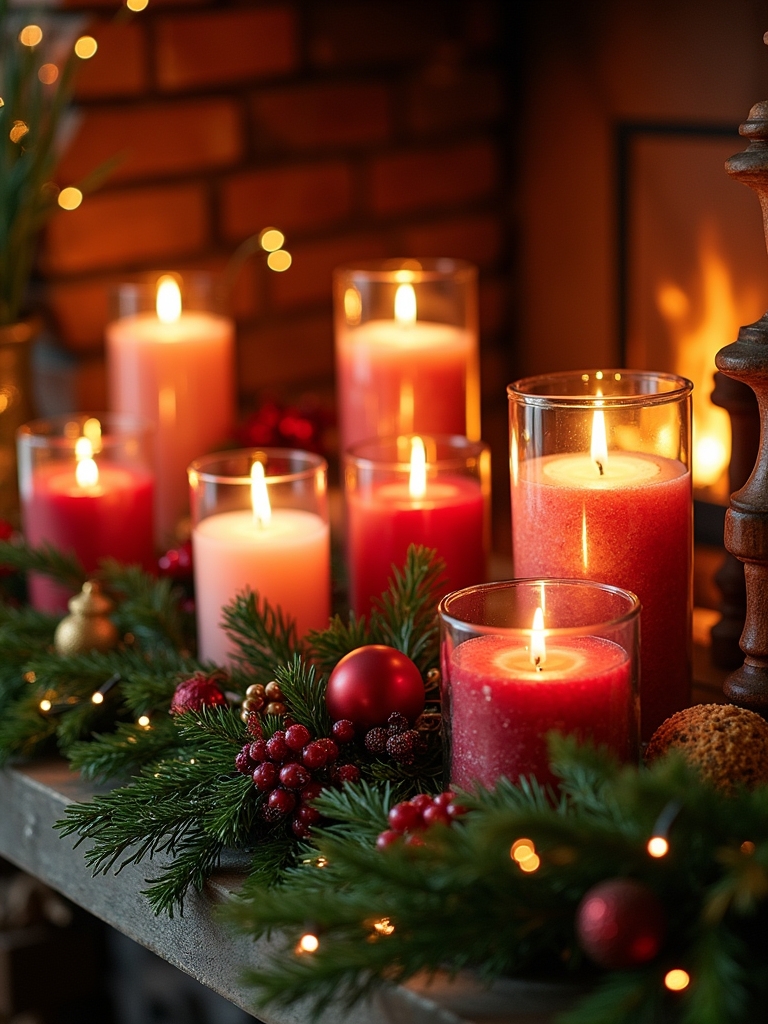 festive candle decor tips