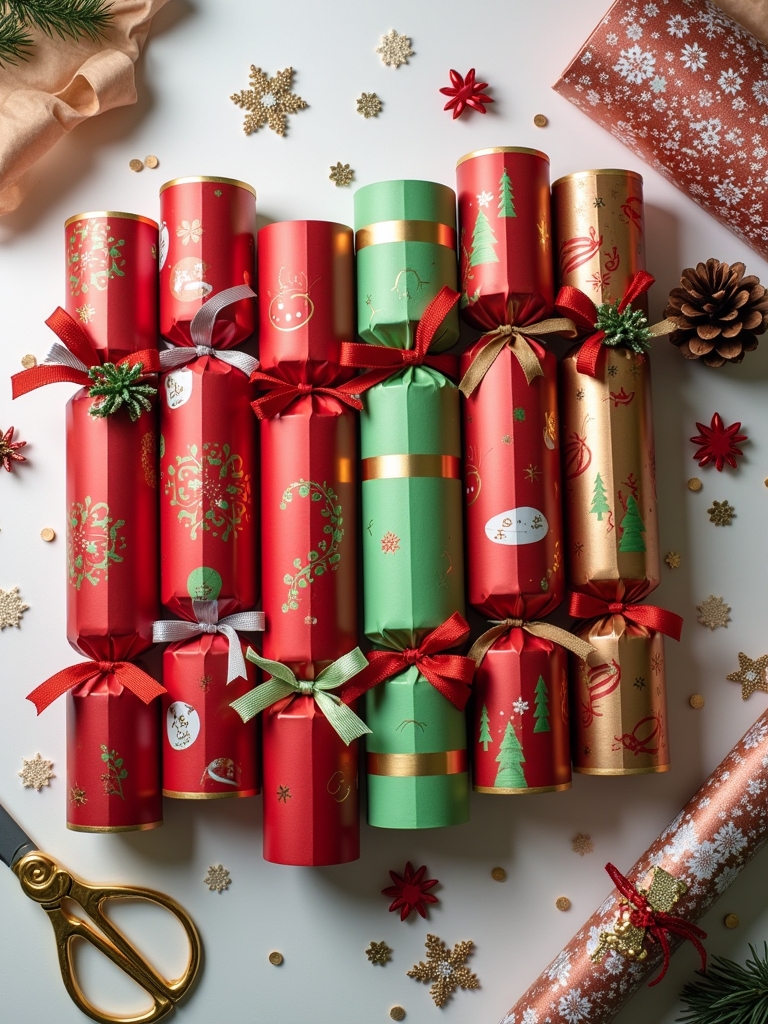 festive diy christmas crackers